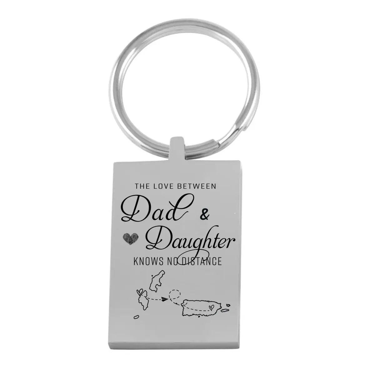 Manual - Keychain The Love Between Dad &amp; Daughter Quote of Things