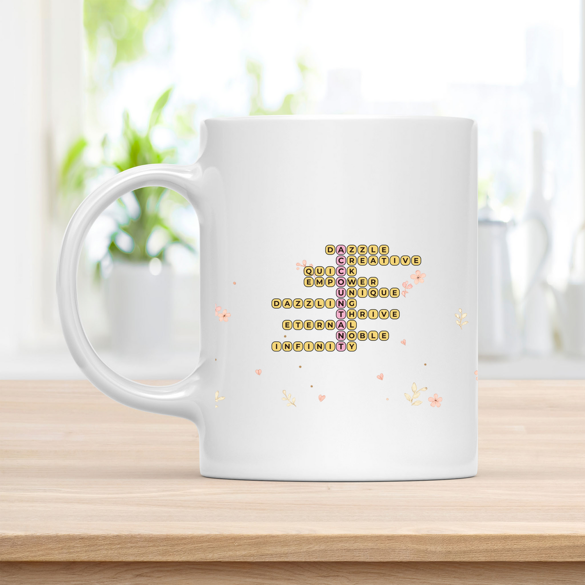 Personalized Accountant Typographic Mug - Office Promotion Present customcat