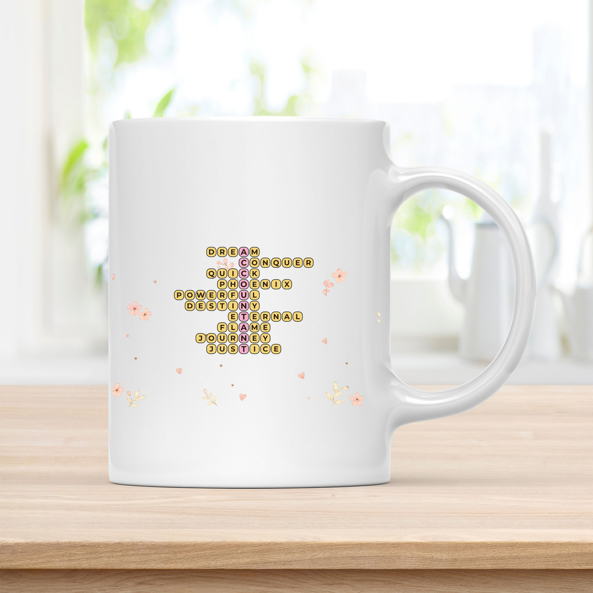 Personalized Accountant Crossword Mug - CPA Exam Celebration Gift customcat