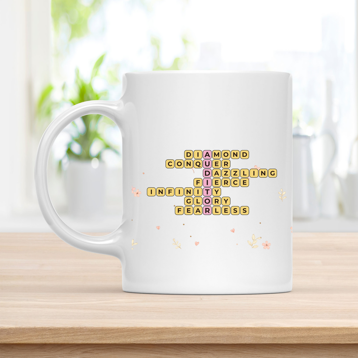 Personalized AUDITOR Crossword Mug – Empowering Promotion Gift customcat