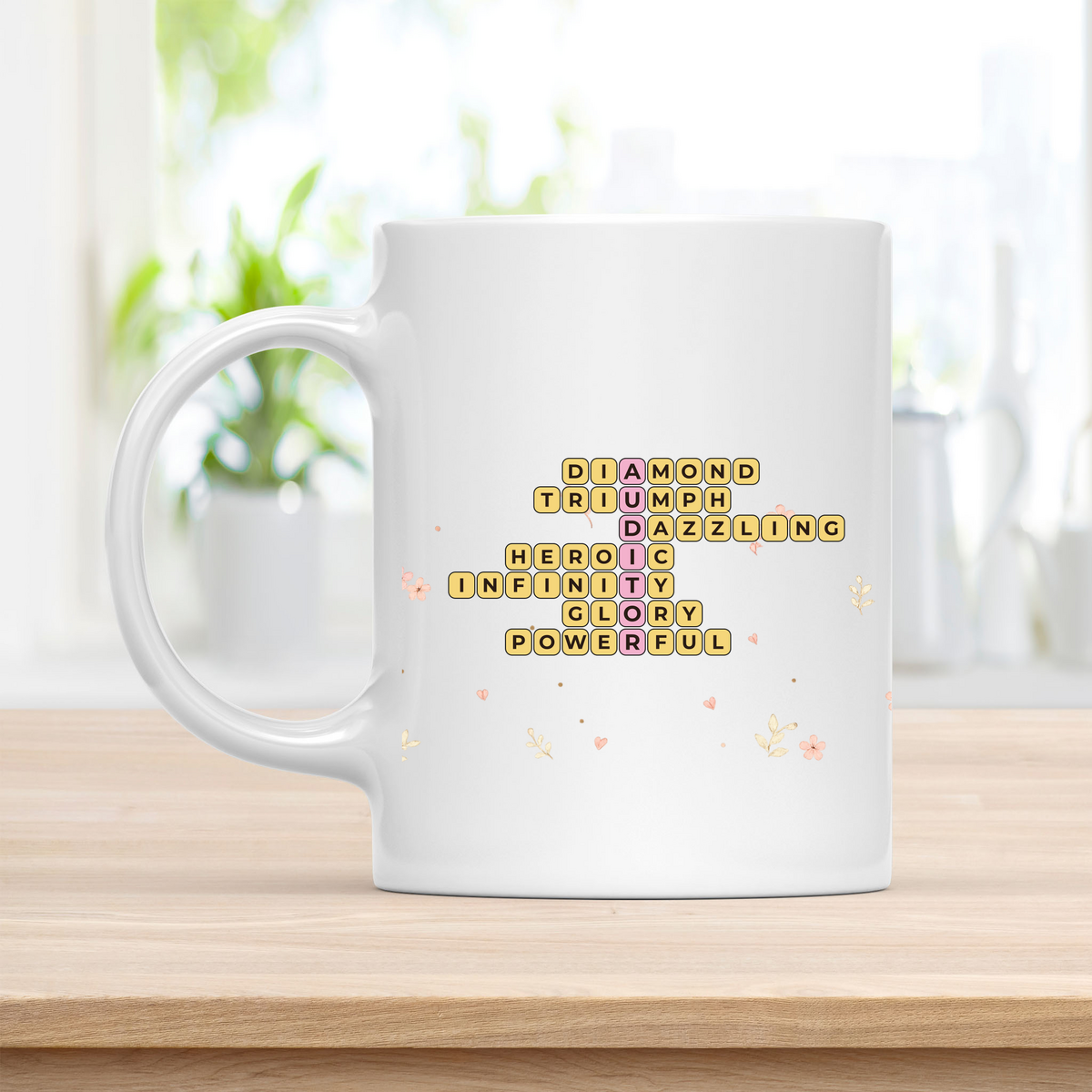 Personalized AUDITOR Crossword Mug – Inspiring Graduation Gift customcat