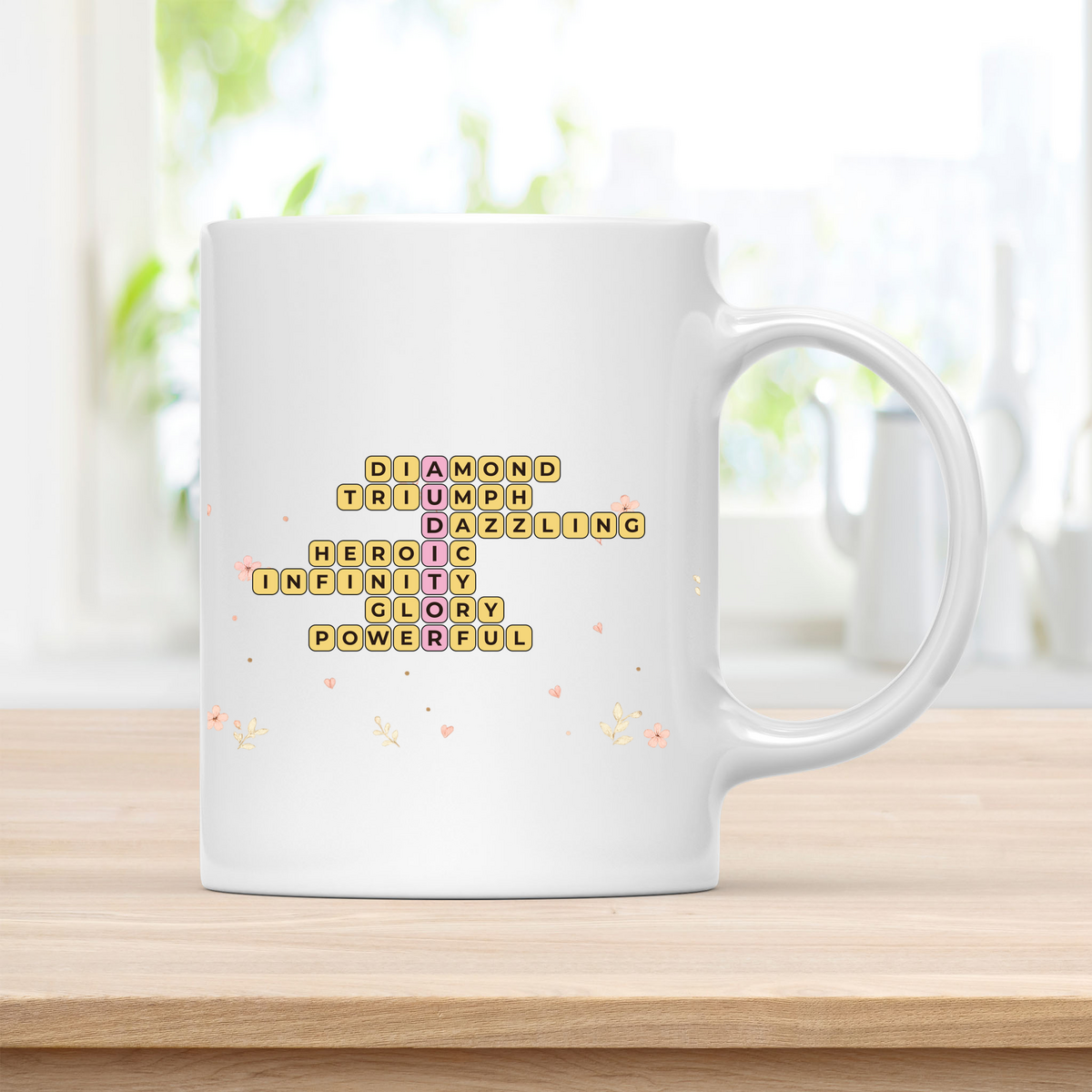 Personalized AUDITOR Crossword Mug – Inspiring Graduation Gift customcat