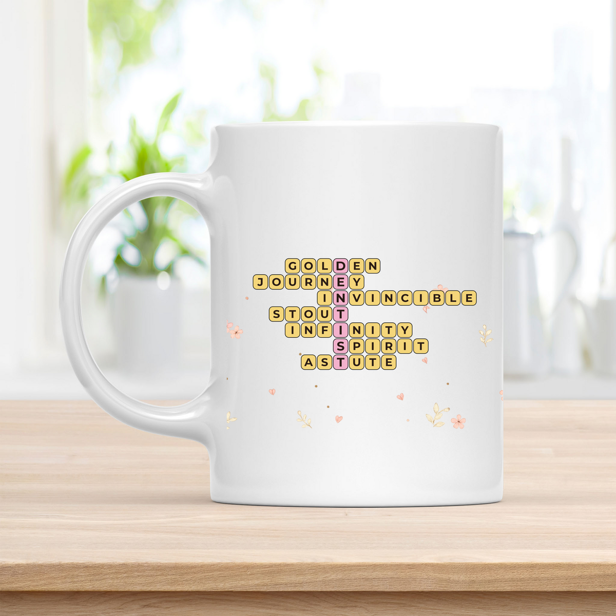 Personalized DENTIST Crossword Mug – Special Gift for Her customcat