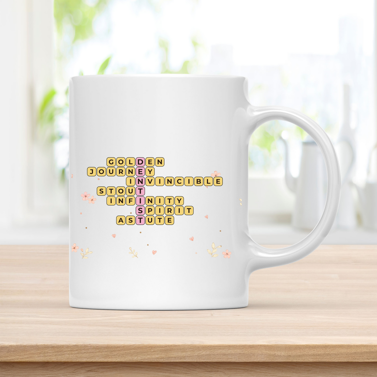 Personalized DENTIST Crossword Mug – Special Gift for Her customcat