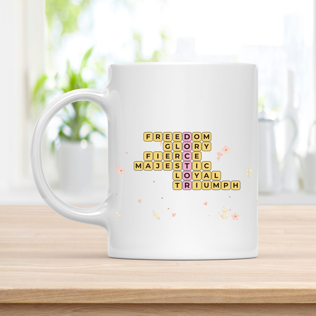 Personalized DOCTOR Crossword Mug – Coworker Appreciation Present customcat