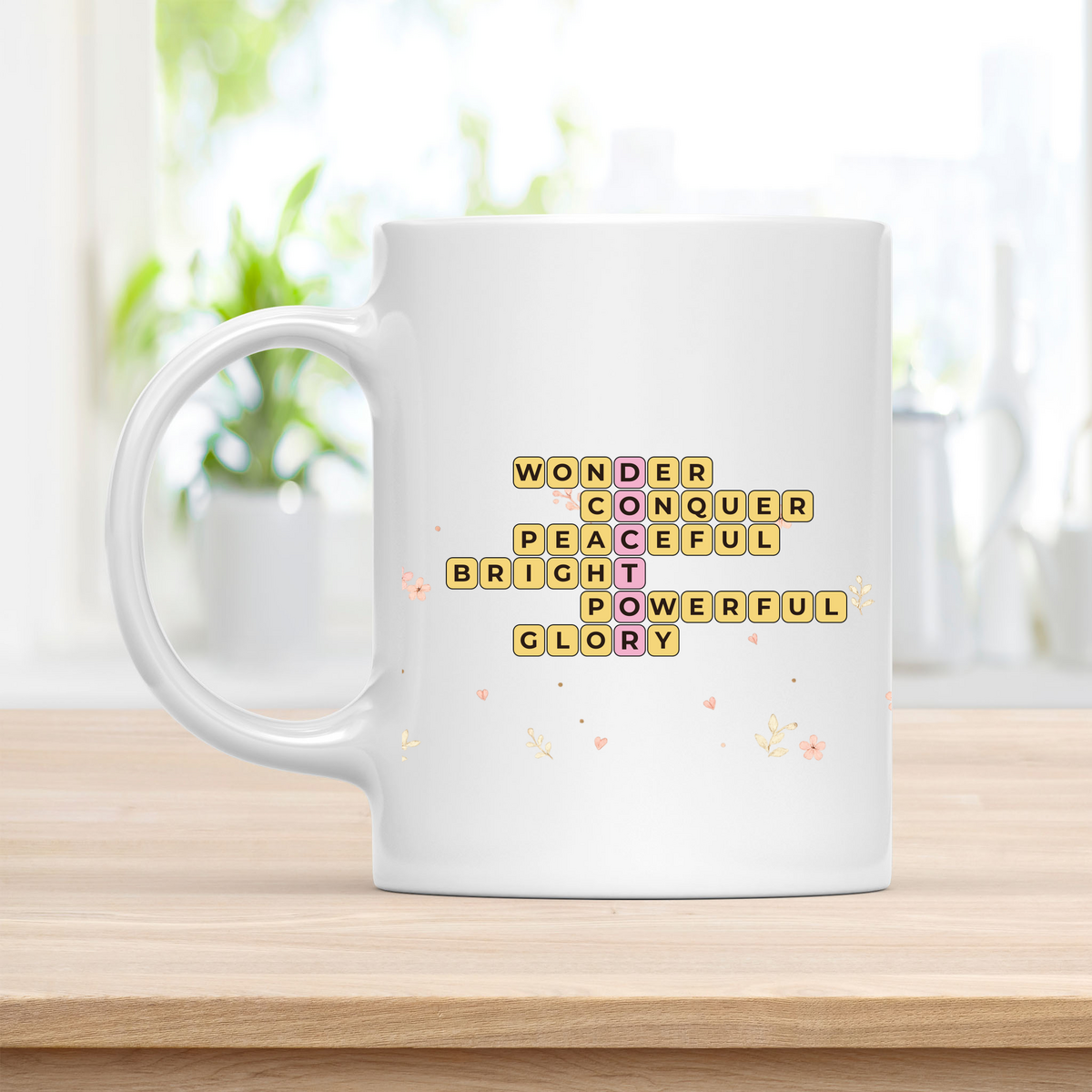 Personalized DOCTOR Crossword Mug – Heartfelt Mother's Day Gift customcat