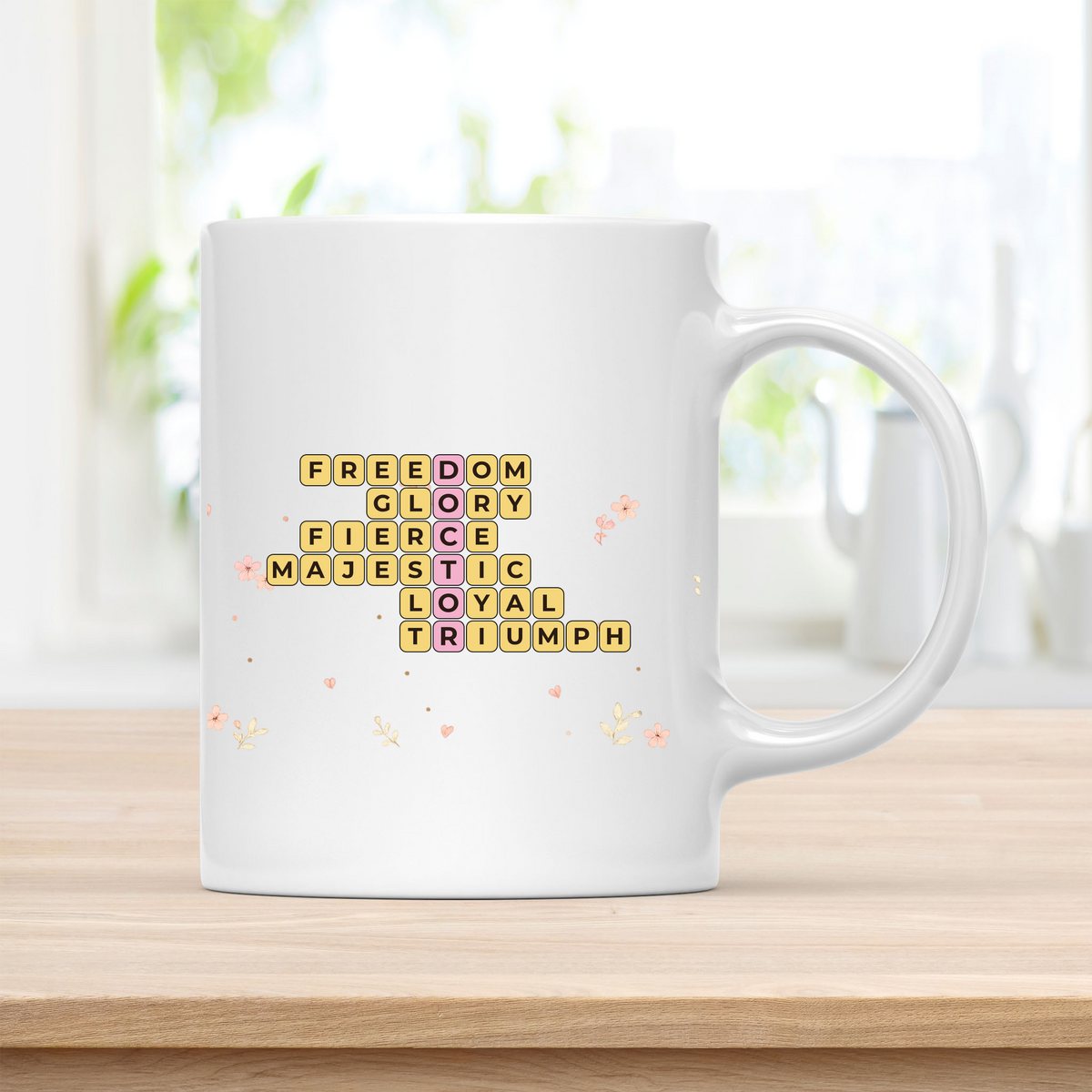 Personalized DOCTOR Crossword Mug – Coworker Appreciation Present customcat