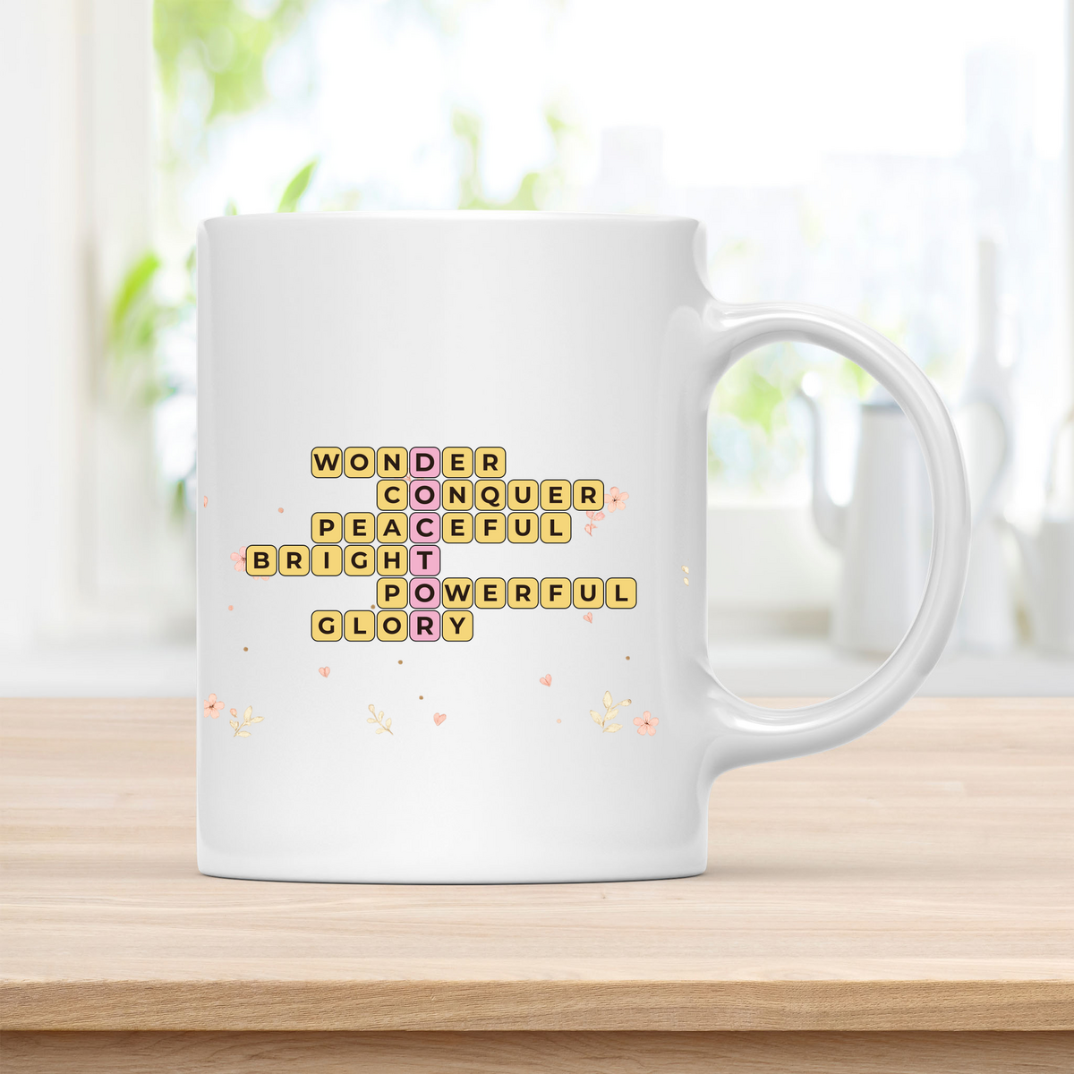 Personalized DOCTOR Crossword Mug – Heartfelt Mother's Day Gift customcat
