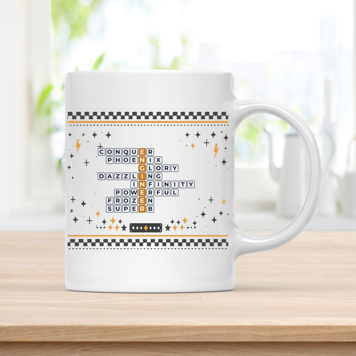 Professional Engineer Mug - Acknowledging Dedication &amp; Excellence customcat