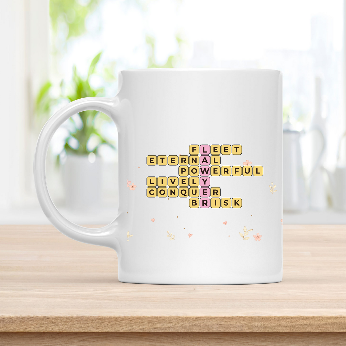 Custom LAWYER Typographic Mug - Female Attorney Promotion Present customcat