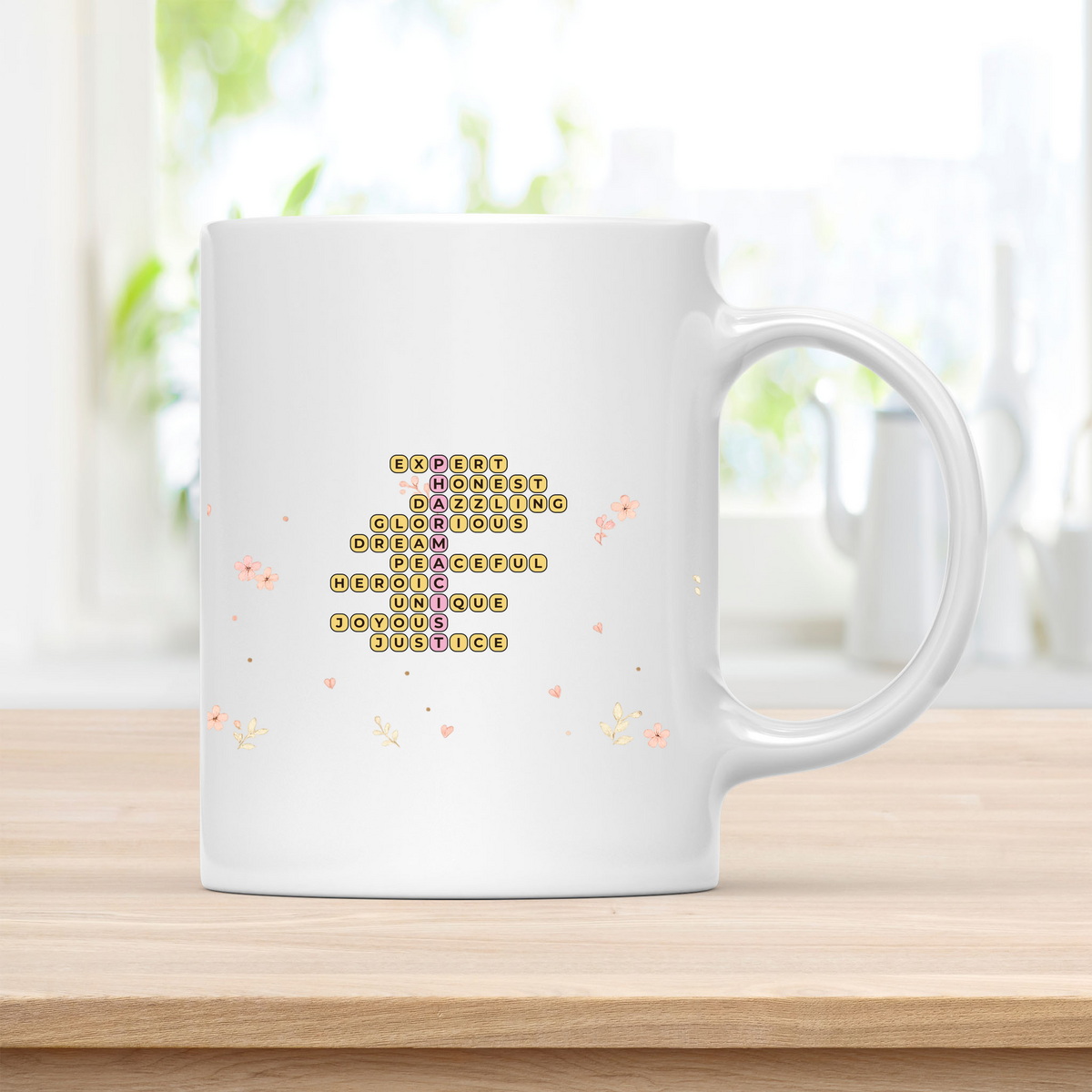 Personalized Pharmacist Crossword Mug - PharmD Graduation Present customcat