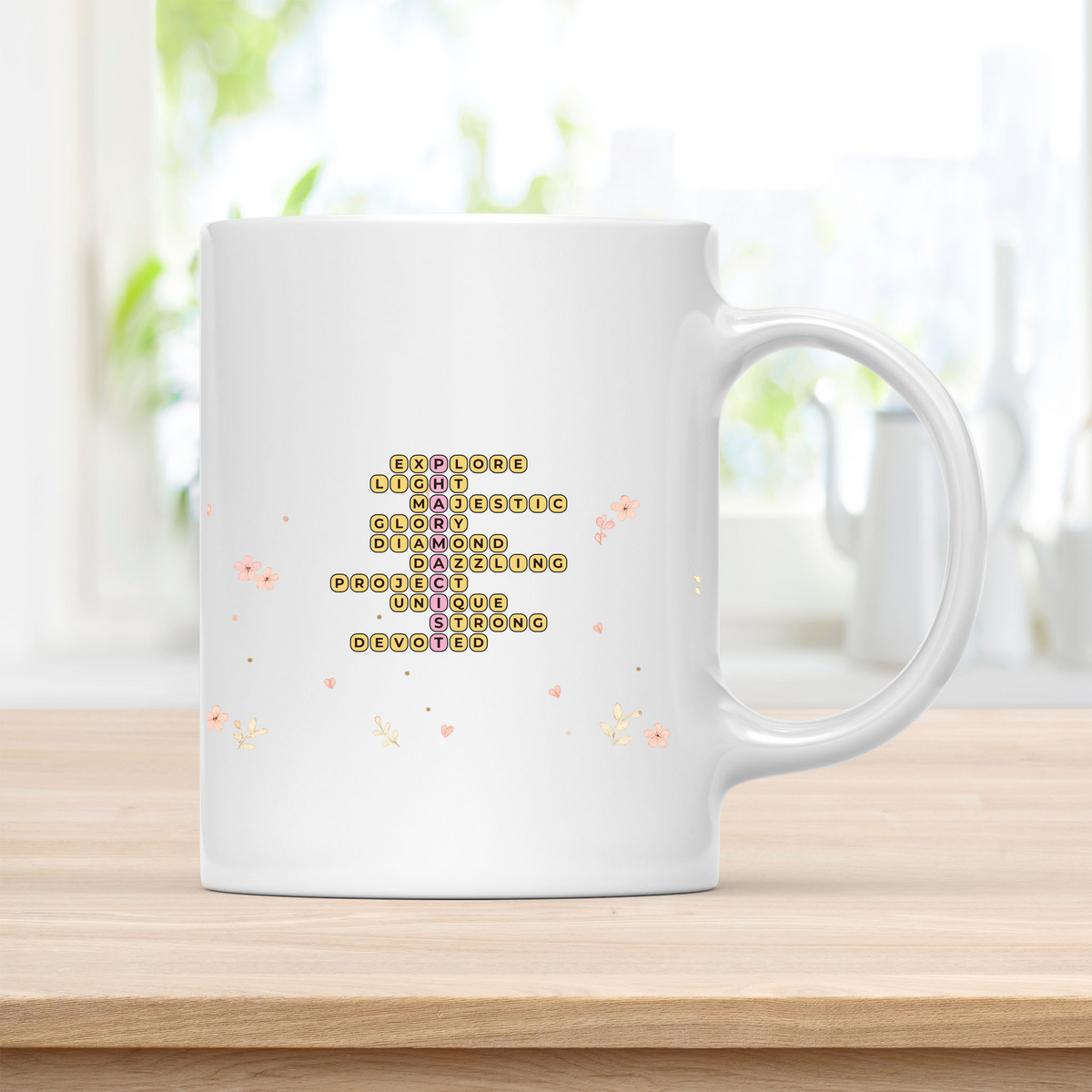 Personalized PHARMACIST Crossword Mug – Meaningful Graduation Gift customcat