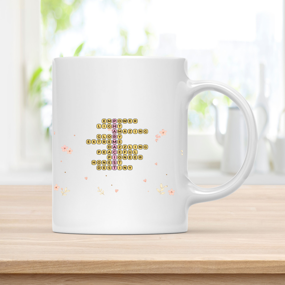Personalized PHARMACIST Crossword Mug – Unique Retirement Present customcat