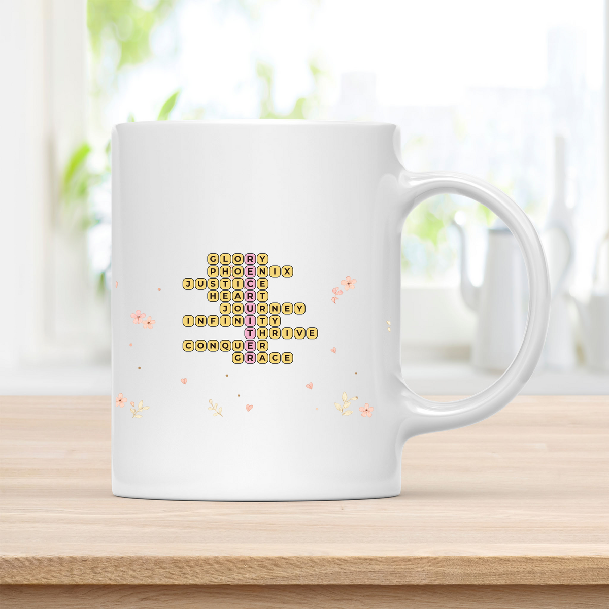Personalized RECRUITER Crossword Mug – Inspiring Promotion Gift customcat