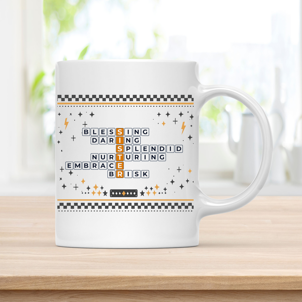 Brighten Her Day: The Perfect Sister Mug Gift customcat