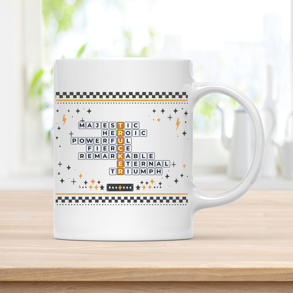 Proud Trucker Mug: For the Powerful Road Warrior customcat