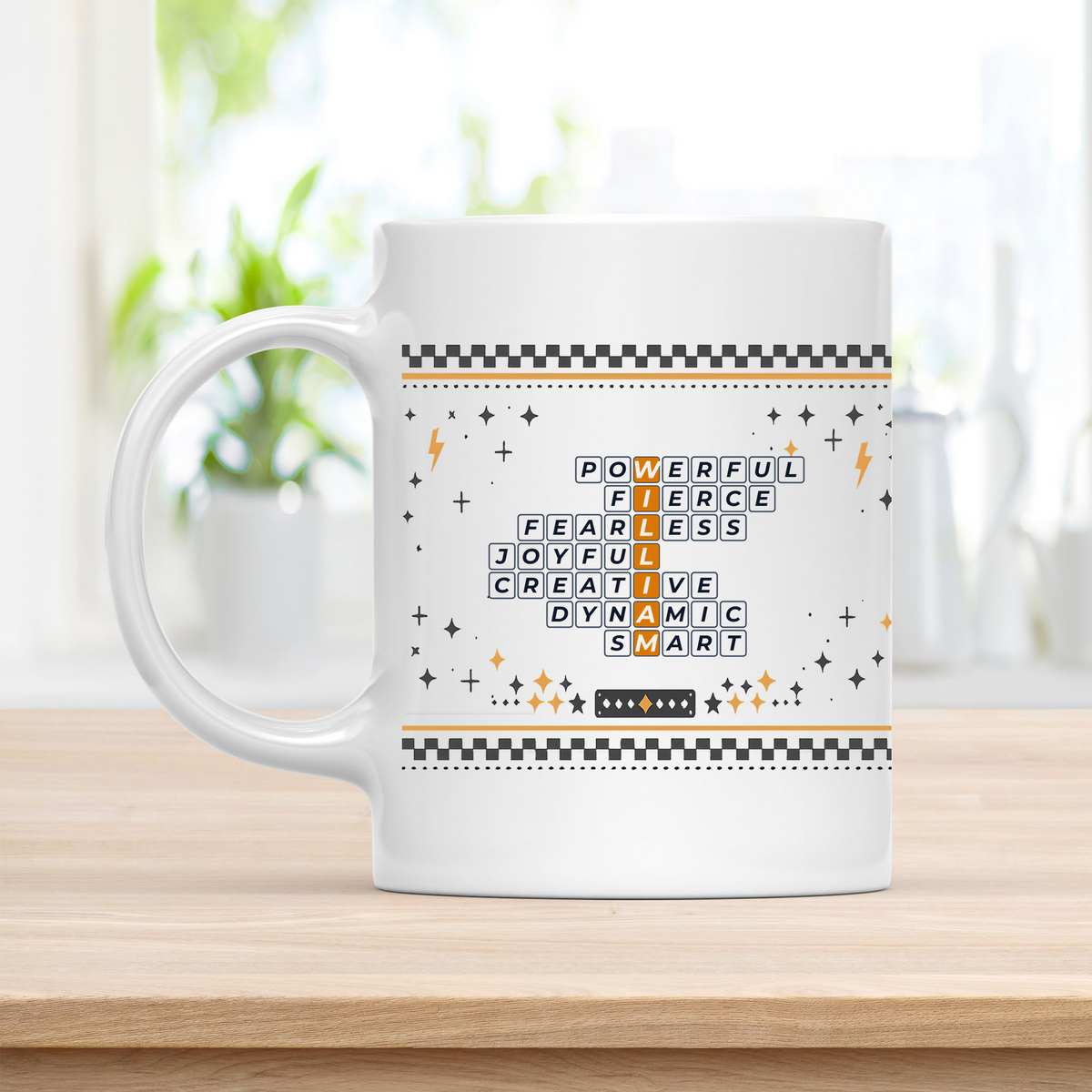 William powerful fierce ceramic mug for daily morning coffee customcat