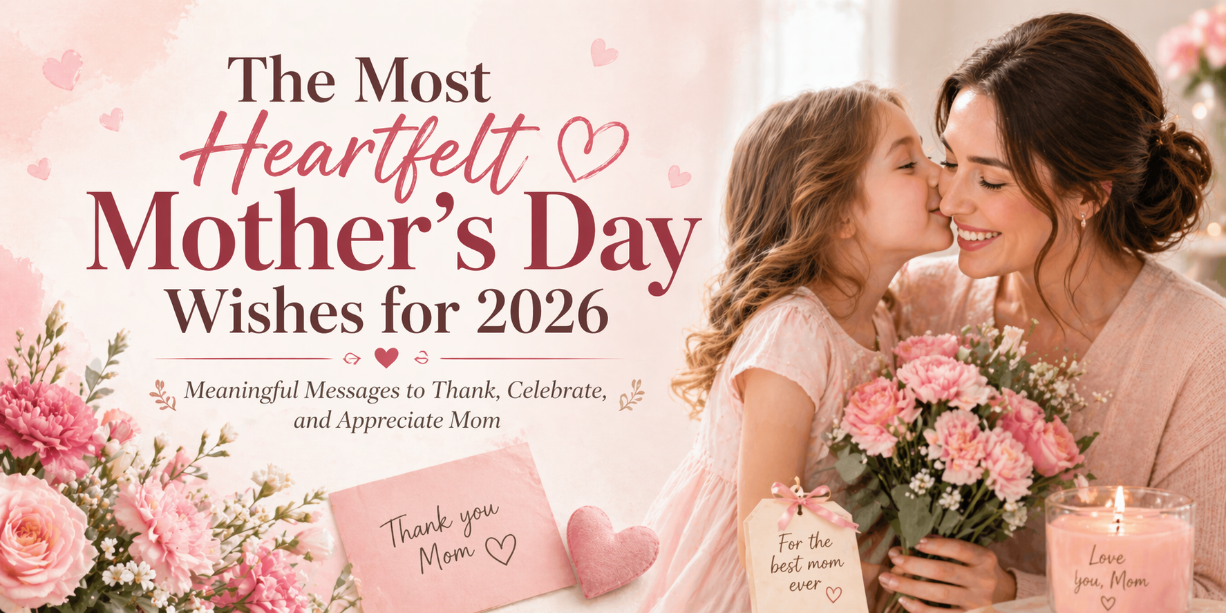 The Most Heartfelt Mother's Day Wishes for 2026