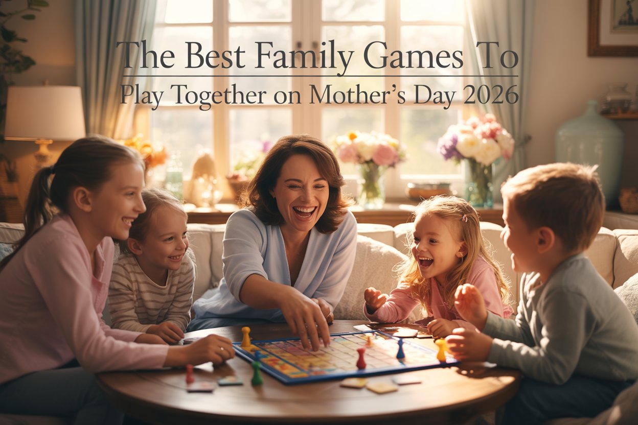 The Best Family Games to Play Together on Mother's Day 2026
