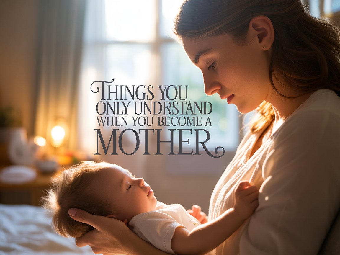 Things You Only Understand When You Become a Mother