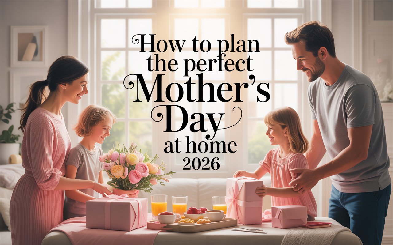How to Plan the Perfect Mother's Day at Home 2026