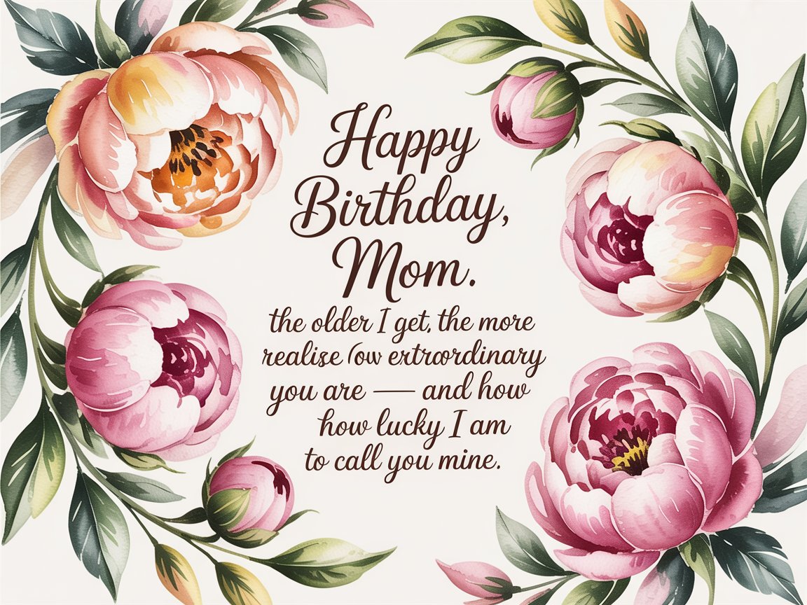 Happy Birthday Mom – The Most Heartfelt, Funny, and Meaningful Messages for Her Special Day